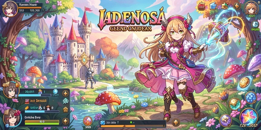 Tampilan grafis yang menarik di dalam game.
