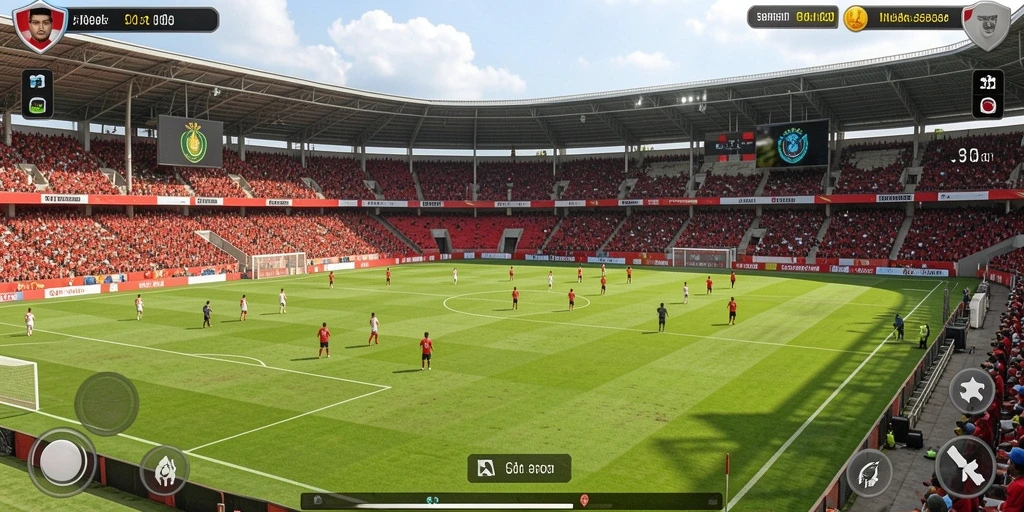 Screenshot menampilkan gameplay seru di AFAF.