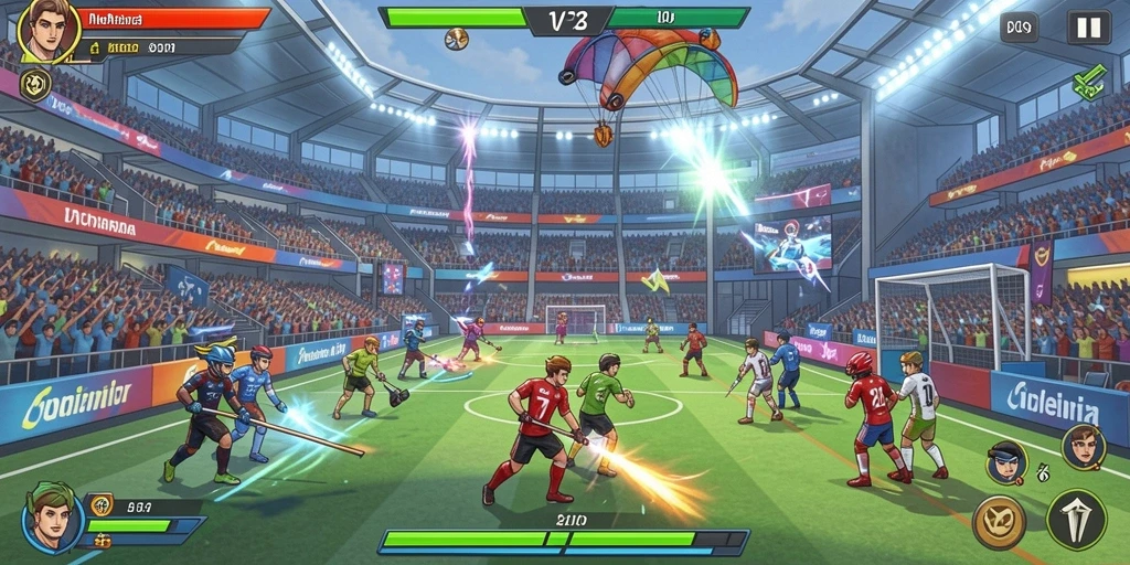 Tampilan antarmuka game yang menarik dan user-friendly.