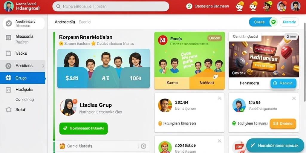 Tampilan utama JARUM77 yang menawan.