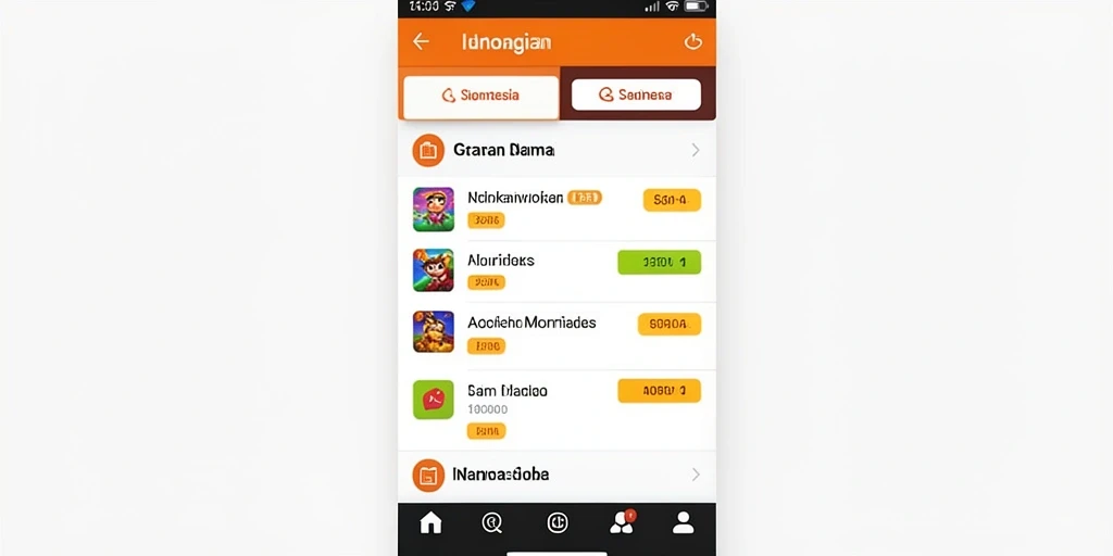 Tangkapan layar pertama menunjukkan tampilan antarmuka utama JKTGAME.
