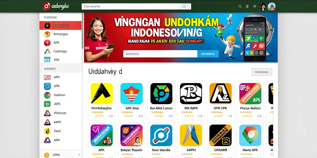 Tampilan antarmuka pengguna yang menarik.