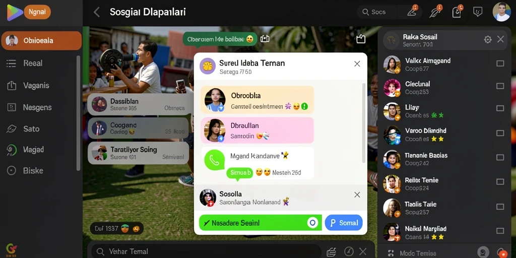 Antarmuka yang modern dan mudah digunakan.
