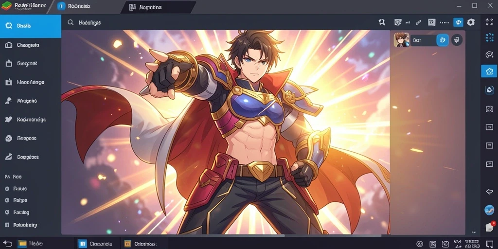 Tampilan grafis yang mengesankan dalam game.