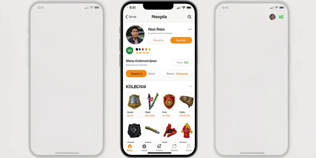 Tampilan antarmuka yang user-friendly dan mudah dinavigasi.